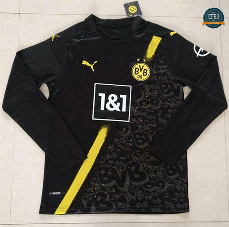 Cfb3 Camisetas Borussia Dortmund 2ª Equipación Manga Larga 2020/2021