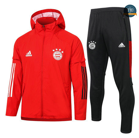 Cfb3 Rompevientos Bayern Munich Equipación Rojo 2020/2021