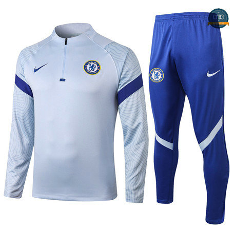 Cfb3 Chandal Chelsea Equipación Gris claro 2020/2021