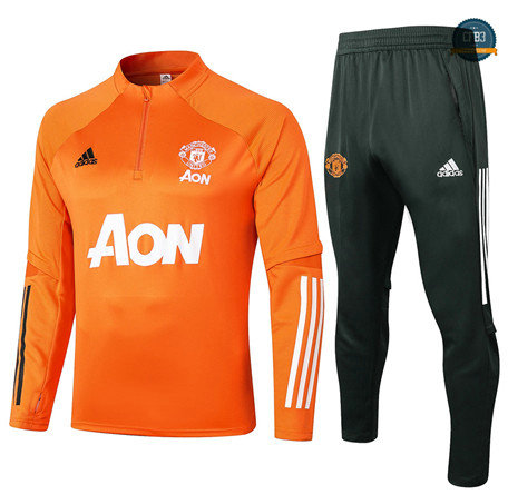 Cfb3 Chandal Manchester United Equipación Naranja 2020/2021