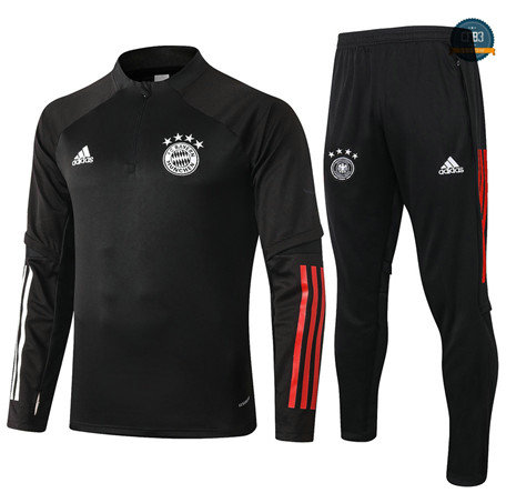 Cfb3 Chaqueta Chandal Niños Bayern Munich Equipación Negro 2020/2021