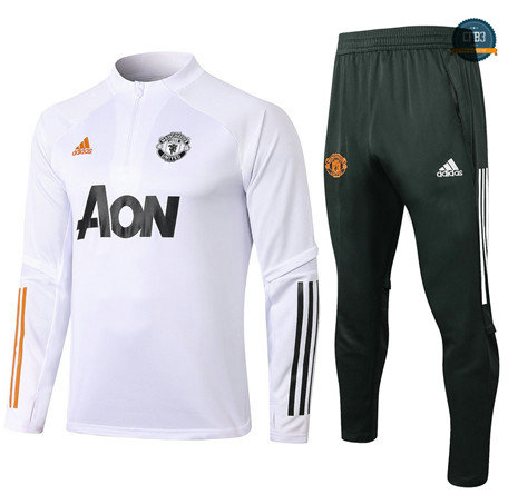 Cfb3 Chandal Niños Manchester United Equipación Blanco 2020/2021