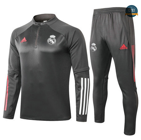 Cfb3 Chandal Niños Real Madrid Equipación Gris oscuro 2020/2021