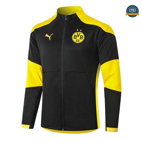 Cfb3 Chaqueta Borussia Dortmund Equipación Negro 2020/2021