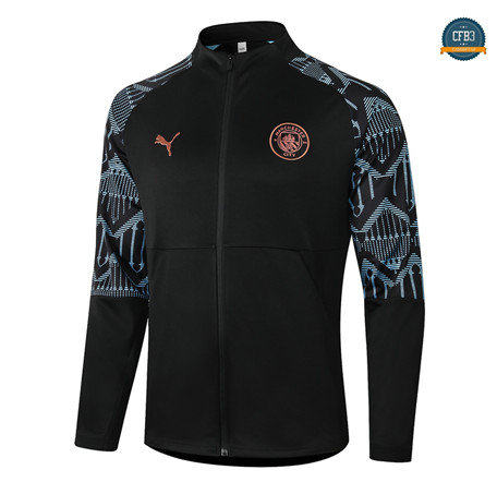 Cfb3 Chaqueta Manchester City Equipación Negro 2020/2021