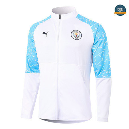 Cfb3 Chaqueta Manchester City Equipación Blanco 2020/2021