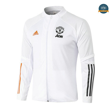 Cfb3 Chaqueta Manchester United Equipación Blanco 2020/2021