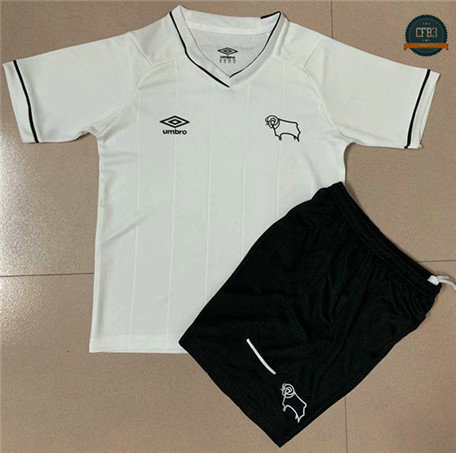 Cfb3 Camisetas Derby County Niños 1ª Equipación 2020/2021