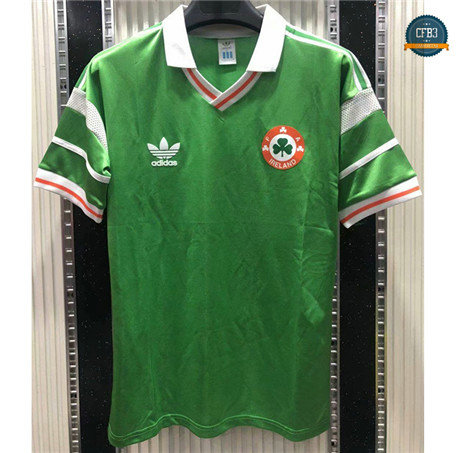 Cfb3 Camisetas Retro 1988-90 Irlanda 1ª Equipación