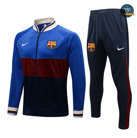 Cfb3 Chaqueta Chandal Barcelona Equipación Rojo/Azul/Blanco 2021/2022