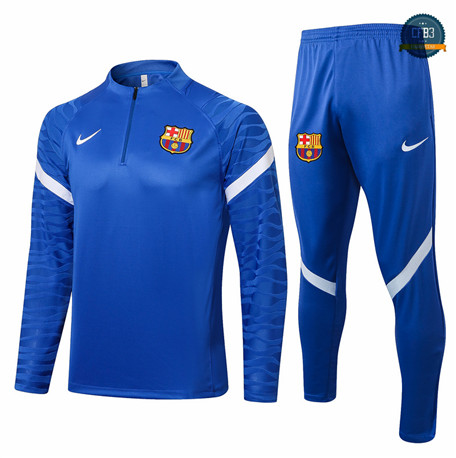 Cfb3 Chandal Barcelona Equipación Azul/Blanco 2021/2022