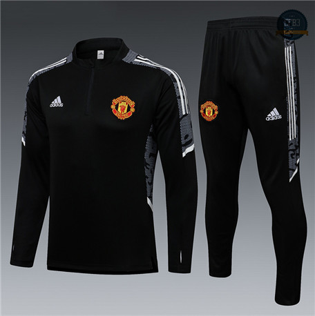 Cfb3 Chándal Niños Manchester United Equipación Negro 2021/2022