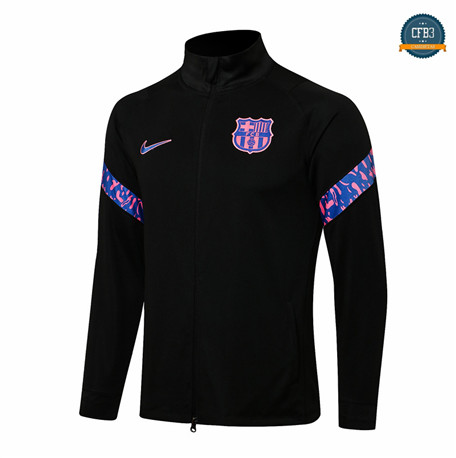 Cfb3 Chaqueta Barcelona Equipación Negro 2021/2022