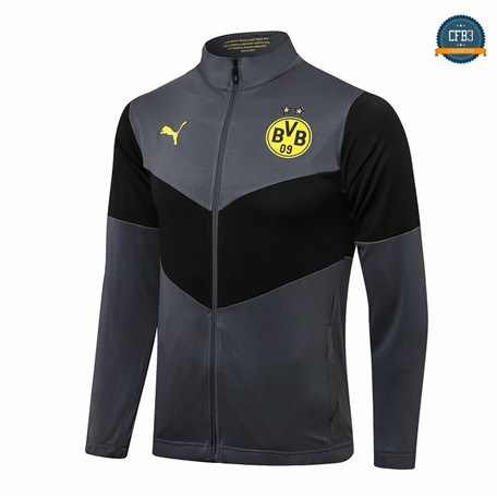 Cfb3 Chaqueta Borussia Dortmund Equipación Gris Oscuro 2021/2022