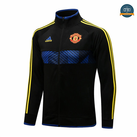 Cfb3 Chaqueta Manchester United Equipación Negro 2021/2022