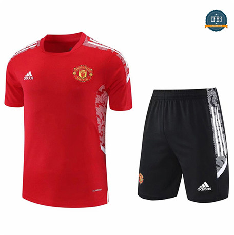 Cfb3 Camiseta Manchester United Entrenamiento Equipación Rojo 2021/2022