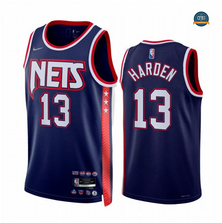 Cfb3 Camiseta James Harden, Brooklyn Nets 2021/2022 - City Edition