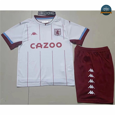 Cfb3 Camiseta Aston Villa Niños 2ª Equipación 2021/2022