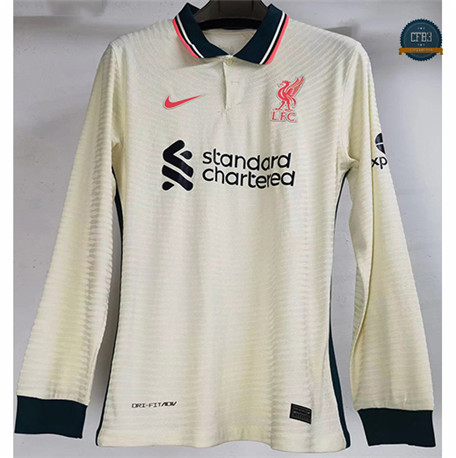 Cfb3 Camiseta Player Version Liverpool 2ª Equipación Manga larga 2021/2022