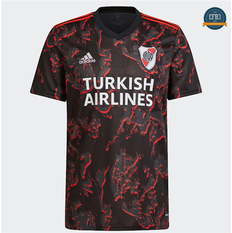 Cfb3 Camiseta River Plate 2ª Equipación Negro 2021/2022