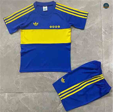 Cfb3 Camiseta Retro 1981 Boca Juniors Niños