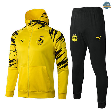 Cfb3 Chaqueta Chandal Borussia Dortmund Equipación Sombrero Amarillo 2021/2022