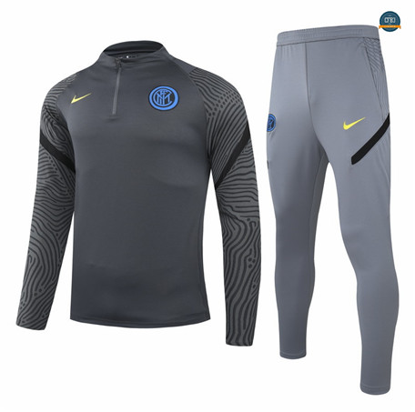 Cfb3 Chandal Inter Milan Equipación Gris/Negro 2021/2022