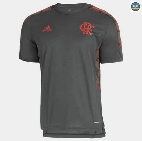 Cfb3 Camisetas Flamengo Equipación Treino Gris 2021/2022