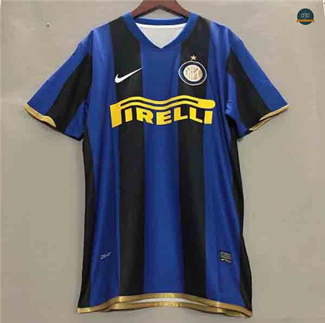 Cfb3 Camiseta Retro 2008-2009 Inter Milan 1ª Equipación Champions League edition