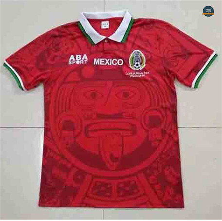 Cfb3 Camiseta Retro 1998 México Rojo