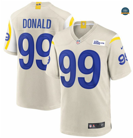 Cfb3 Camiseta Aaron Donald, Los Angeles Rams - Bone