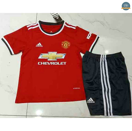 Cfb3 Camisetas Manchester United Niños 1ª Equipación 2021/2022