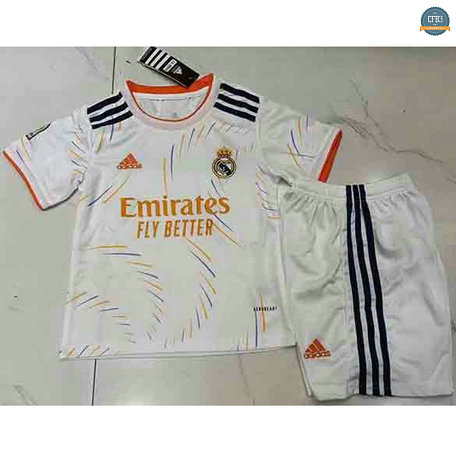 Cfb3 Camiseta Real Madrid Niños 1ª Equipación 2021/2022