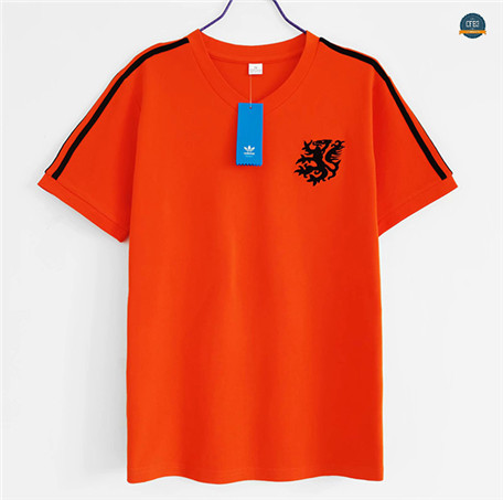 Cfb3 Camiseta Retro 1984 Países Bajos