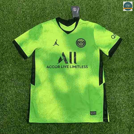 Cfb3 Camiseta PSG Jordan Equipación Edición especial Verde 2021/2022