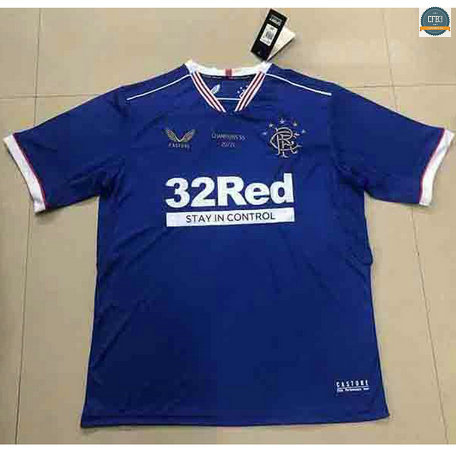 Cfb3 Camiseta Rangers Equipación Edición Campeón 2021/2022