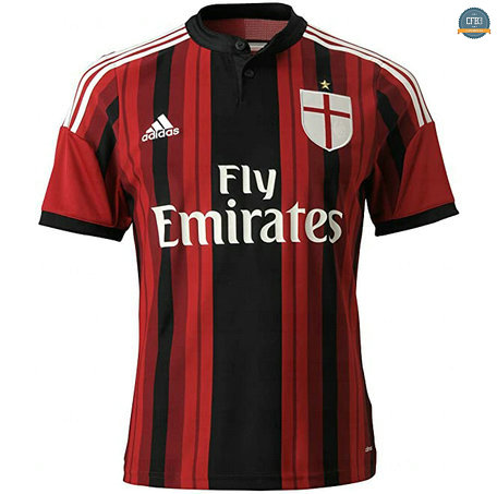 Cfb3 Camisetas 2014-15 AC Milan 1ª Equipación
