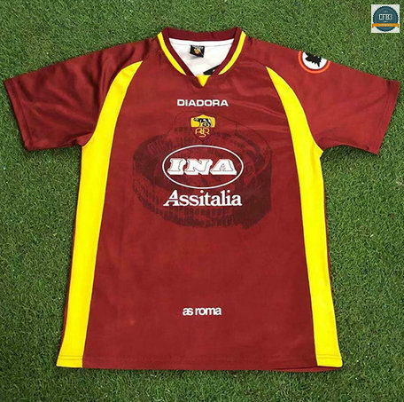 Cfb3 Camiseta 1997-98 AS Roma 1ª Equipación