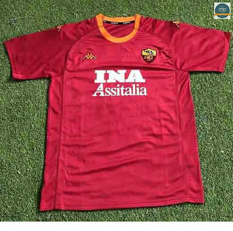 Cfb3 Camisetas 2000-01 AS Roma 1ª Equipación