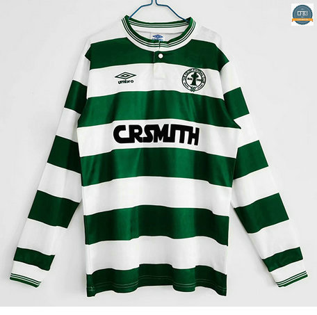 Cfb3 Camiseta 1987-88 Celtic Equipación 1ª Manga larga