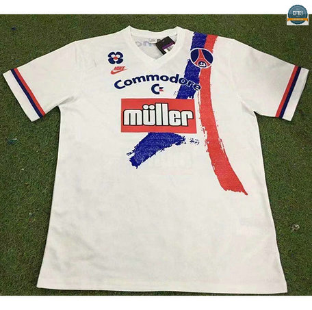 Cfb3 Camisetas 1991-92 PSG 2ª Equipación