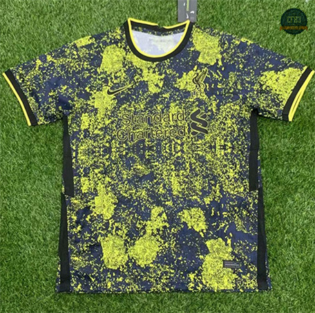 Cfb3 Camiseta Liverpool Negro/Amarillo 2021/2022