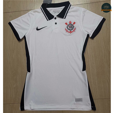 Cfb3 Camisetas Corinthians Mujer Blanco 2021/2022