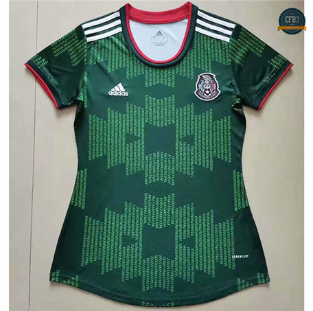 Cfb3 Camisetas México Mujer Verde 2021/2022