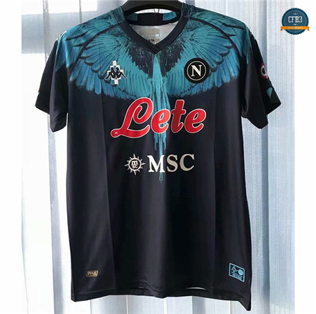 Cfb3 Camiseta Napoli edición conjunta Negro 2021/2022