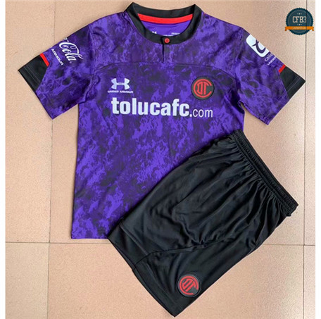 Cfb3 Camiseta Toluca Niños 3ª Equipación 2021/2022