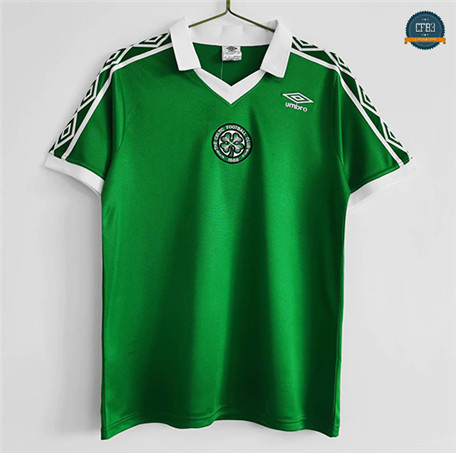 Cfb3 Camisetas Rétro 1980 Celtic 1ª Equipación