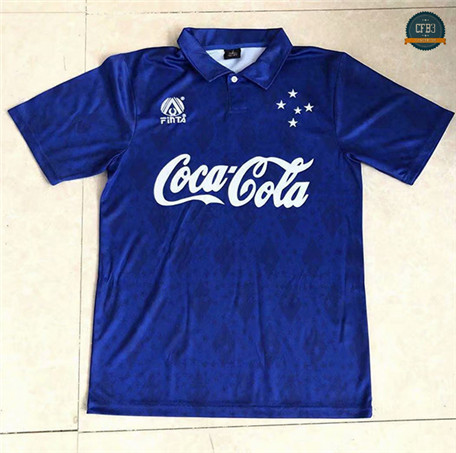 Cfb3 Camiseta Rétro 1993-94 Cruzeiro 1ª Equipación