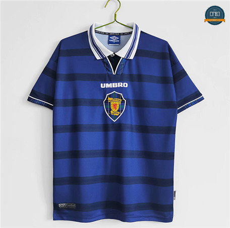 Cfb3 Camiseta Rétro 1998-00 Escocia 1ª Equipación