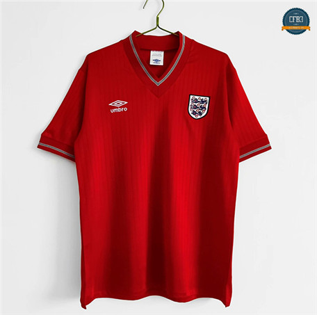 Cfb3 Camisetas Rétro 1984-87 Inglaterra 2ª Equipación